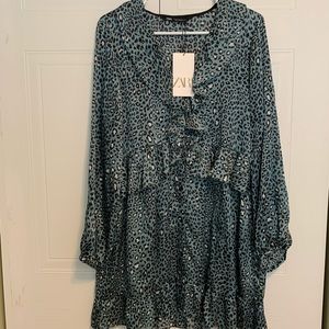 ZARA ANIMAL PRINT DRESS